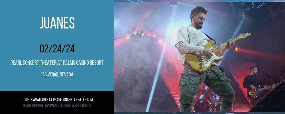 Juanes at Pearl Concert Theater At Palms Casino Resort
