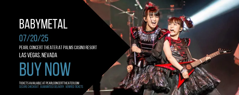Babymetal at Pearl Concert Theater At Palms Casino Resort