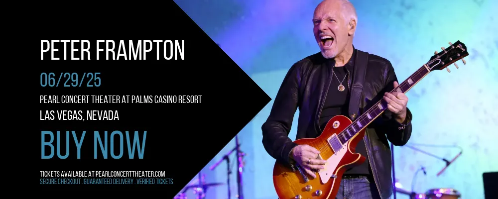 Peter Frampton at Pearl Concert Theater At Palms Casino Resort