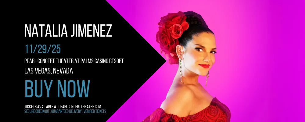 Natalia Jimenez at Pearl Concert Theater At Palms Casino Resort