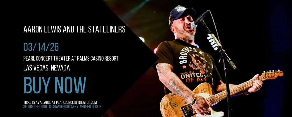 Aaron Lewis and the Stateliners at Pearl Concert Theater At Palms Casino Resort